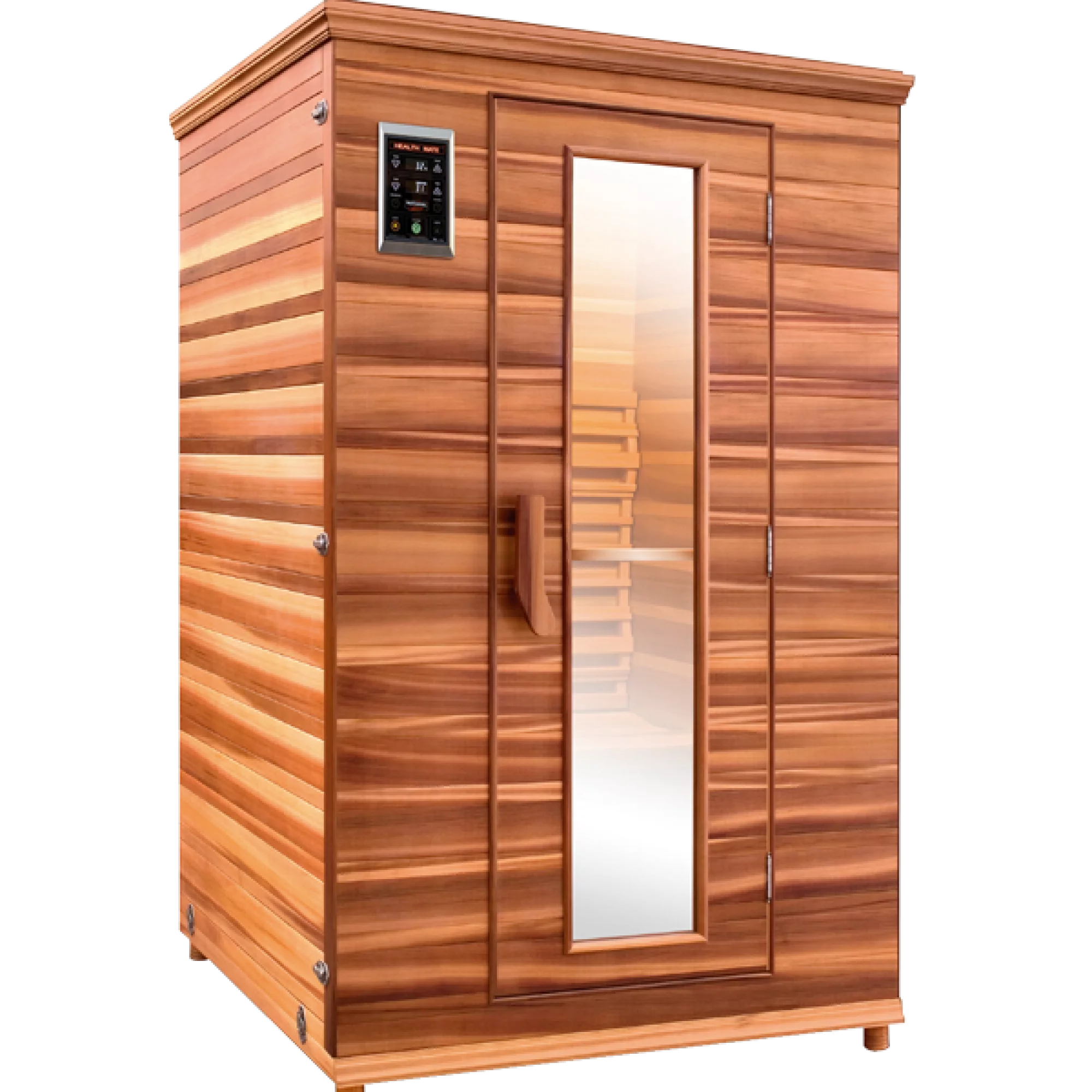 De ideale infraroodsauna van Health Mate voor wie graag net iets meer ruimte heeft in zijn infraroodcabine