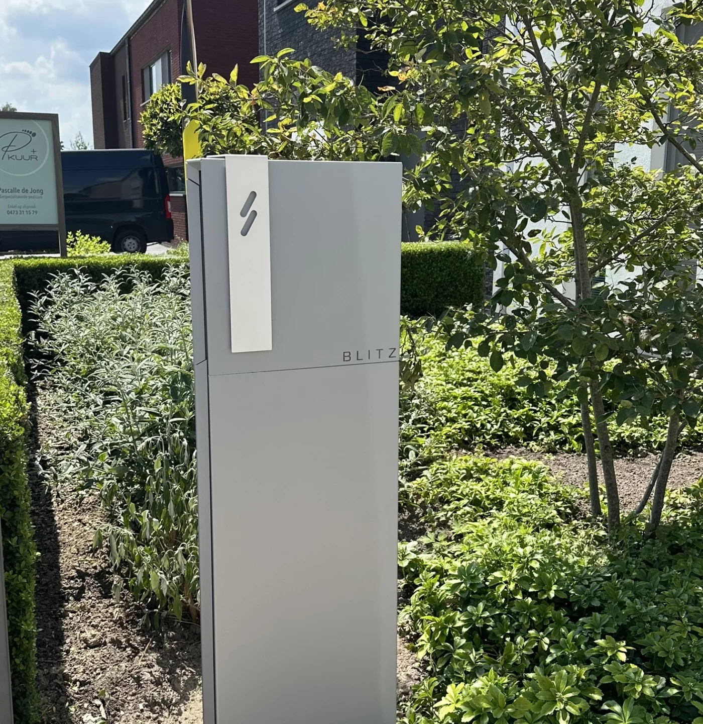 Een stijlvol én slim laadpunt,  afgestemd op de wensen van de klant